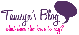 Tamsyn's Blog